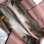 Gucci Leather Bamboo Shopper Small Shoulder Tote Bag 336032 Nude Pink