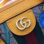 Gucci Web Ophidia GG Flora Print Small Tote Bag 547551 Yellow