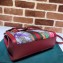 Gucci Web Ophidia GG Flora Print Small Tote Bag 547551 Red