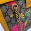 Gucci Padlock GG Flora Print Small Shoulder Bag 498156 Yellow
