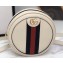 Gucci Web Ophidia Leather Mini Backpack Bag 598661 White