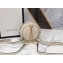 Gucci Web Ophidia Leather Mini Backpack Bag 598661 White