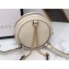 Gucci Web Ophidia Leather Mini Backpack Bag 598661 White