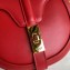 Celine Small Besace 16 Bag in Satinated Calfskin Red 2019