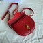 Celine Small Besace 16 Bag in Satinated Calfskin Red 2019