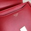 Celine Small Besace 16 Bag in Satinated Calfskin Red 2019