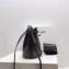 Celine Small Drawstring Bucket Triomphe Canvas Bag Black 2019