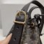Celine Small Drawstring Bucket Triomphe Canvas Bag Black 2019
