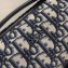 Dior Roller Messenger Bag in Oblique Canvas Blue 2019
