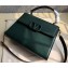 Valentino VSLING Grainy Calfskin Handbag Green 2019