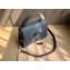 Valentino VSLING Grainy Calfskin Handbag Gray 2019
