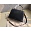 Valentino VSLING Grainy Calfskin Handbag Black 2019
