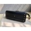 Valentino VSLING Grainy Calfskin Handbag Black 2019