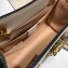 Gucci Padlock GG Canvas Small Shoulder Bag 498156 White