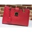 Gucci Padlock Signature Leather Medium Shoulder Bag 479197 Red
