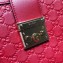 Gucci Padlock Signature Leather Medium Shoulder Bag 479197 Red