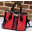 Gucci Web Ophidia Suede Leather Small Tote Bag 547551 Red