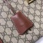 Gucci Padlock GG Canvas Medium Shoulder Bag 479197 Brown