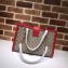 Gucci Padlock GG Canvas Medium Shoulder Bag 479197 Red