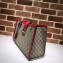 Gucci Padlock GG Canvas Medium Shoulder Bag 479197 Red
