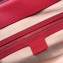 Gucci Padlock GG Canvas Medium Shoulder Bag 479197 Red