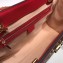 Gucci Padlock GG Canvas Medium Shoulder Bag 479197 Red