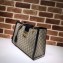 Gucci Padlock GG Canvas Medium Shoulder Bag 479197 Black
