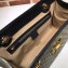 Gucci Padlock GG Canvas Medium Shoulder Bag 479197 Black