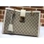 Gucci Padlock GG Canvas Medium Shoulder Bag 479197 White