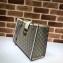 Gucci Padlock GG Canvas Medium Shoulder Bag 479197 White