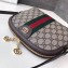 Gucci Web Ophidia GG Canvas Small Shoulder Bag 499621 Coffee