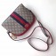 Gucci Web Ophidia GG Canvas Small Shoulder Bag 499621 Red