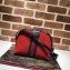 Gucci Web Ophidia Suede Leather Small Shoulder Bag 499621 Red