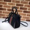 Gucci Web Ophidia Suede Leather Small Tote Bag 547551 Black