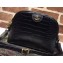 Gucci Ophidia Crocodile Pattern Small Shoulder Bag 499621 Black