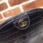Gucci Ophidia Crocodile Pattern Small Shoulder Bag 499621 Black