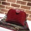Gucci Ophidia Crocodile Pattern Small Shoulder Bag 499621 Red