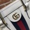 Gucci Web Ophidia Leather Small Tote Bag 547551 White
