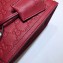 Gucci Padlock Signature Leather Small Shoulder Bag 498156 Red
