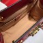 Gucci Padlock Signature Leather Small Shoulder Bag 498156 Red