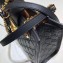 Gucci Padlock Signature Leather Small Shoulder Bag 498156 Black