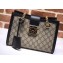 Gucci Padlock GG Canvas Small Shoulder Bag 498156 Black