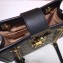 Gucci Padlock GG Canvas Small Shoulder Bag 498156 Black
