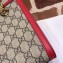 Gucci Padlock GG Canvas Small Shoulder Bag 498156 Red