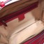 Gucci Padlock GG Canvas Small Shoulder Bag 498156 Red