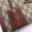 Gucci Padlock GG Canvas Small Shoulder Bag 498156 Brown