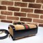 Gucci Web Ophidia Suede Leather Small Tote Bag 547551 Brown