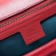 Gucci GG Marmont Small Matelassé Shoulder Bag 443497 Velvet Red