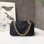 Gucci GG Marmont Mini Matelassé Shoulder Bag 446744 Leather Black
