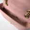 Gucci GG Marmont Mini Matelassé Shoulder Bag 446744 Leather Pink